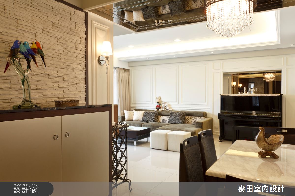 32坪新成屋(5年以下)＿新古典客廳案例圖片＿麥田室內設計有限公司＿麥田_03之7