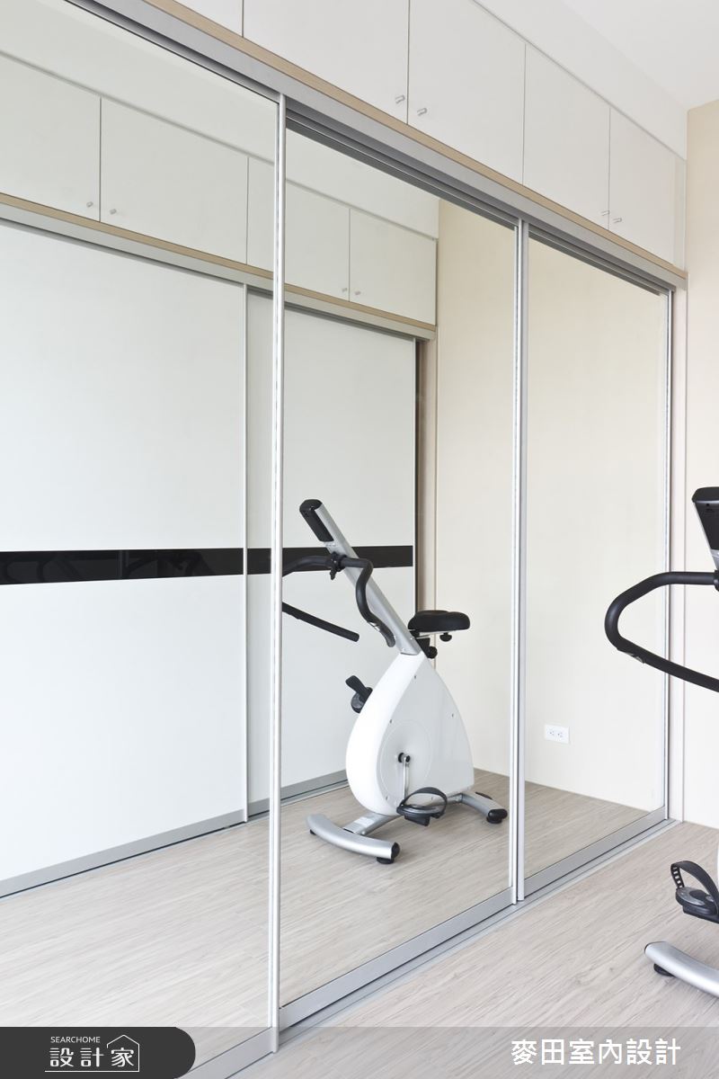 32坪新成屋(5年以下)＿新古典家庭健身房案例圖片＿麥田室內設計有限公司＿麥田_03之11