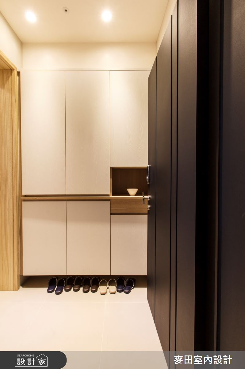 21坪新成屋(5年以下)＿簡約風玄關案例圖片＿麥田室內設計有限公司＿麥田_04之1
