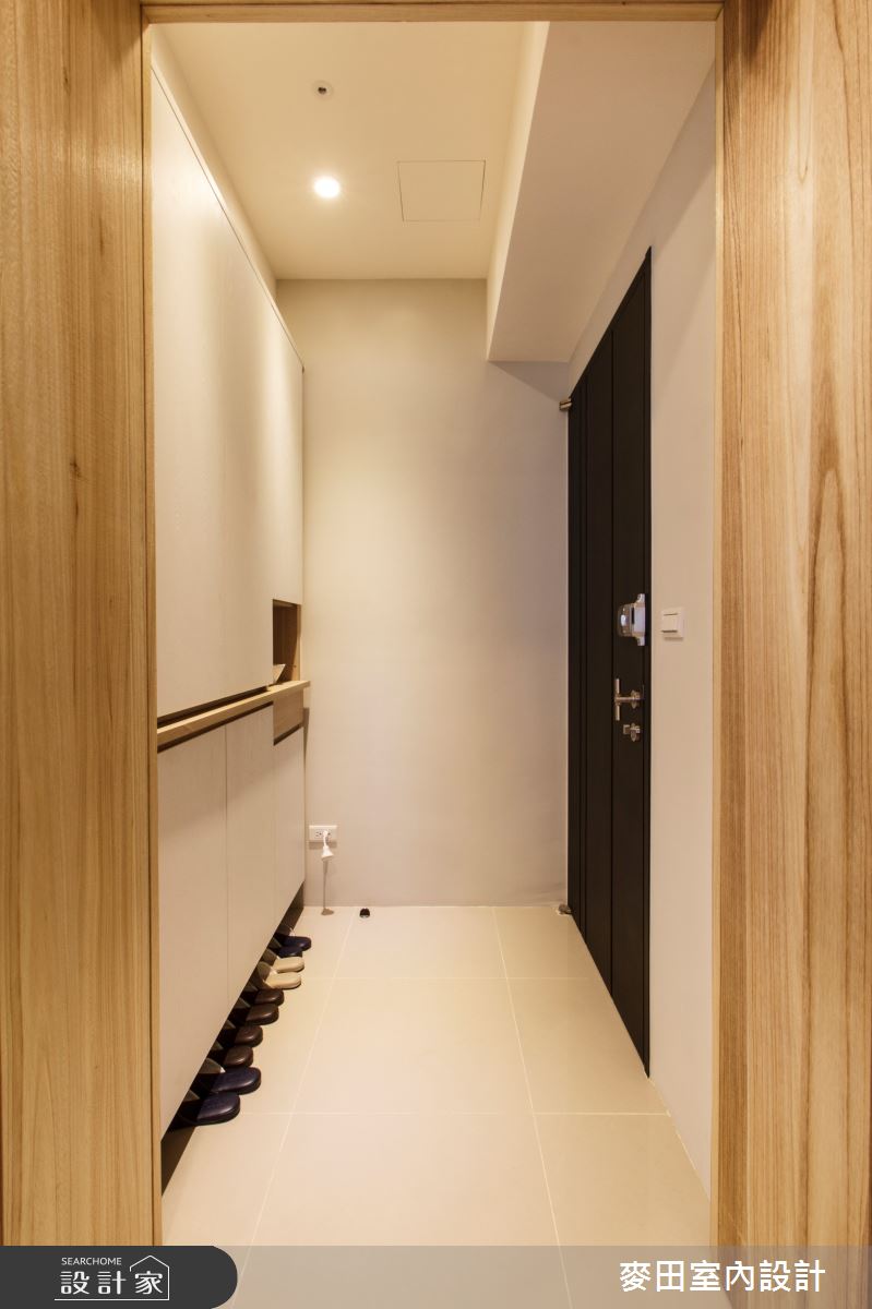 21坪新成屋(5年以下)＿簡約風玄關案例圖片＿麥田室內設計有限公司＿麥田_04之2