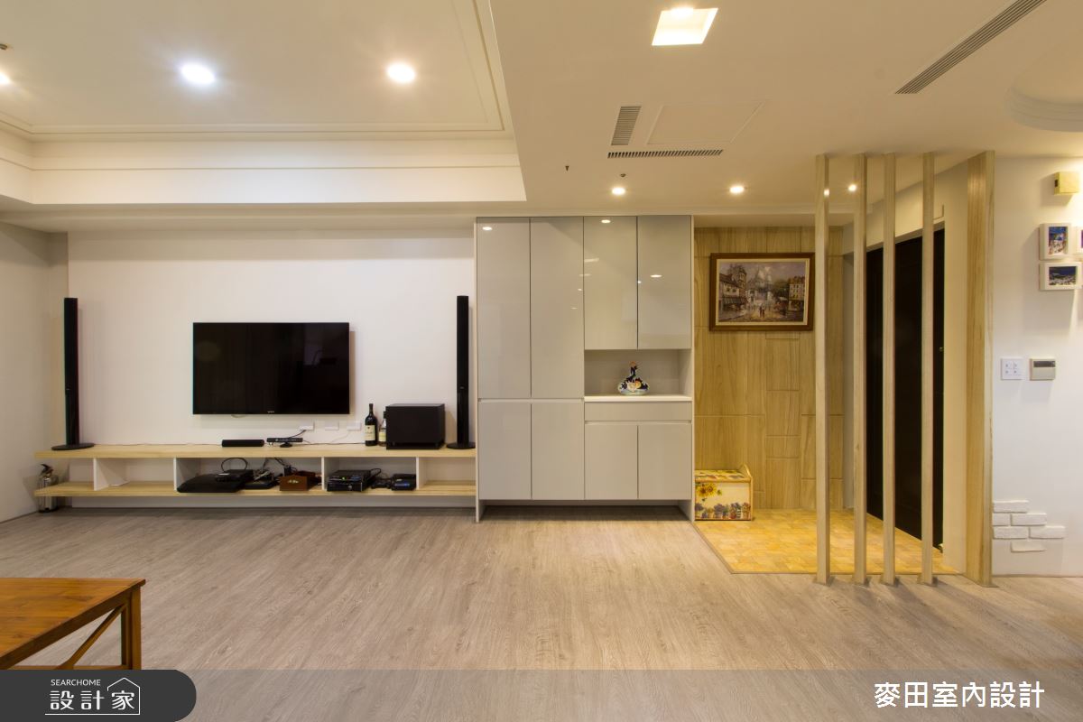 38坪中古屋(5~15年)＿簡約風玄關案例圖片＿麥田室內設計有限公司＿麥田_05之1