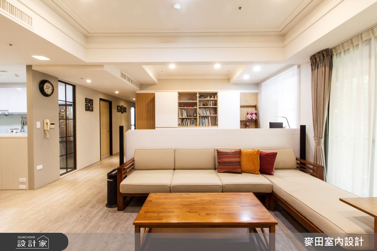 38坪中古屋(5~15年)＿簡約風客廳案例圖片＿麥田室內設計有限公司＿麥田_05之7