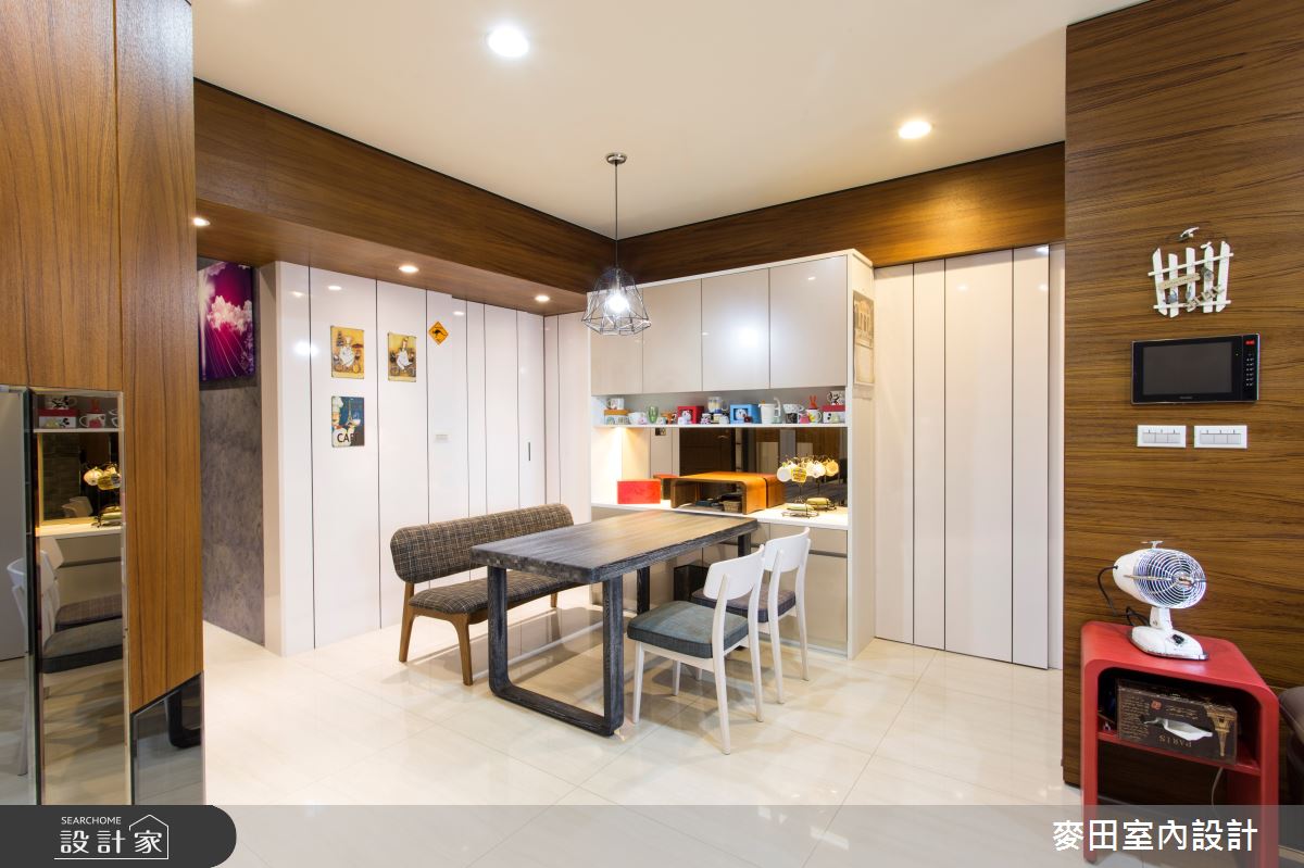 27坪新成屋(5年以下)＿混搭風餐廳案例圖片＿麥田室內設計有限公司＿麥田_08之7