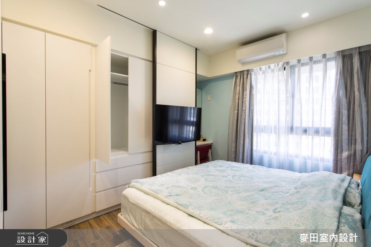 27坪新成屋(5年以下)＿混搭風臥室案例圖片＿麥田室內設計有限公司＿麥田_08之12