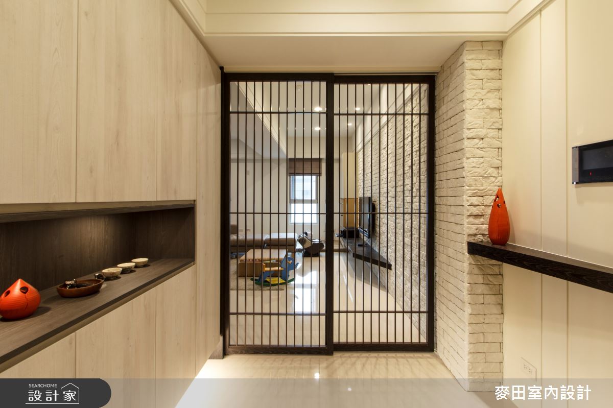 43坪新成屋(5年以下)＿簡約風玄關案例圖片＿麥田室內設計有限公司＿麥田_09之12