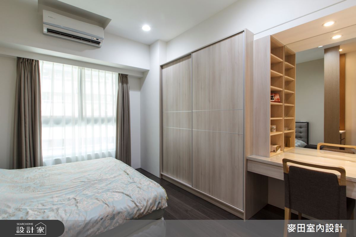 43坪新成屋(5年以下)＿簡約風臥室案例圖片＿麥田室內設計有限公司＿麥田_10之12