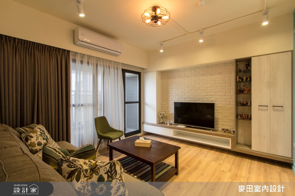 23坪新成屋(5年以下)＿混搭風客廳案例圖片＿麥田室內設計有限公司＿麥田_11之4