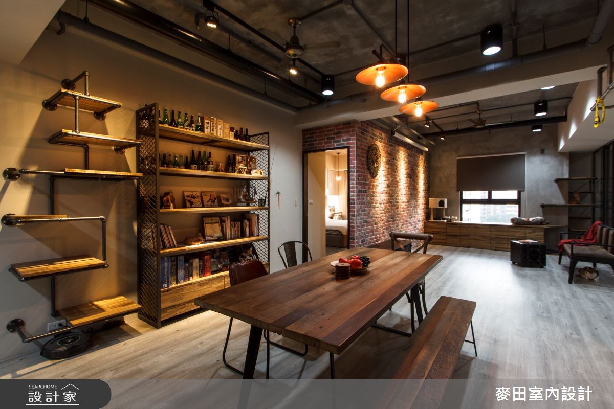 56坪新成屋(5年以下)＿工業風餐廳案例圖片＿麥田室內設計有限公司＿麥田_12之7663