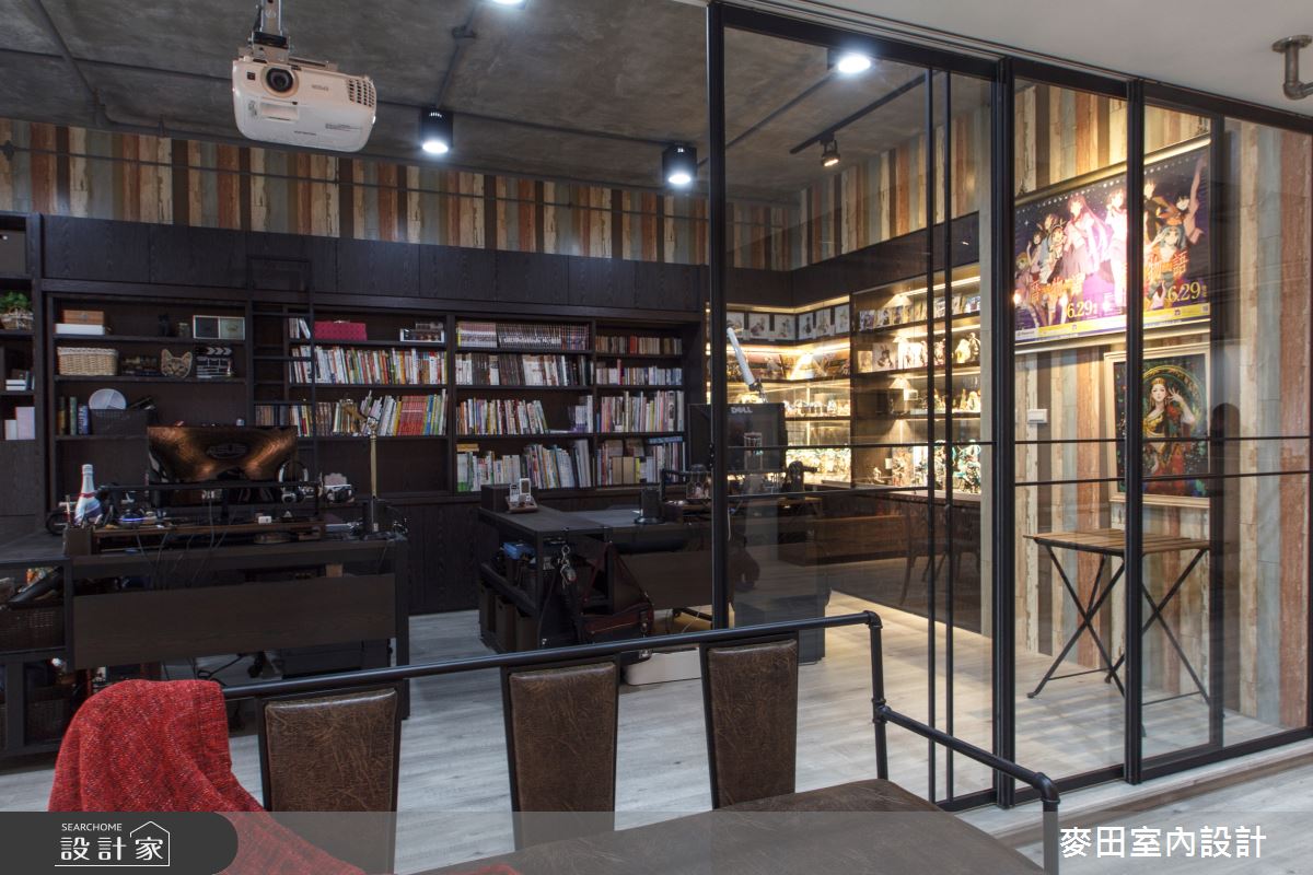 56坪新成屋(5年以下)＿工業風書房案例圖片＿麥田室內設計有限公司＿麥田_12之12
