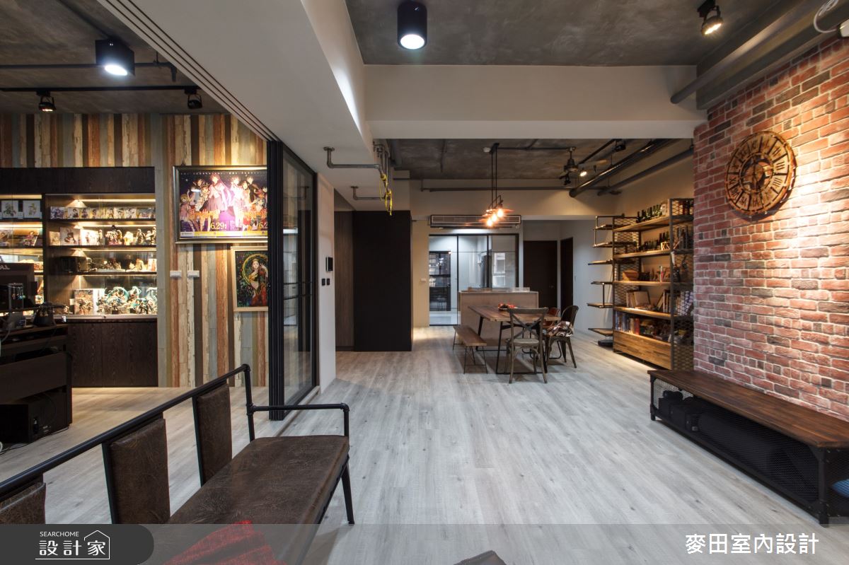 56坪新成屋(5年以下)＿工業風書房案例圖片＿麥田室內設計有限公司＿麥田_12之13