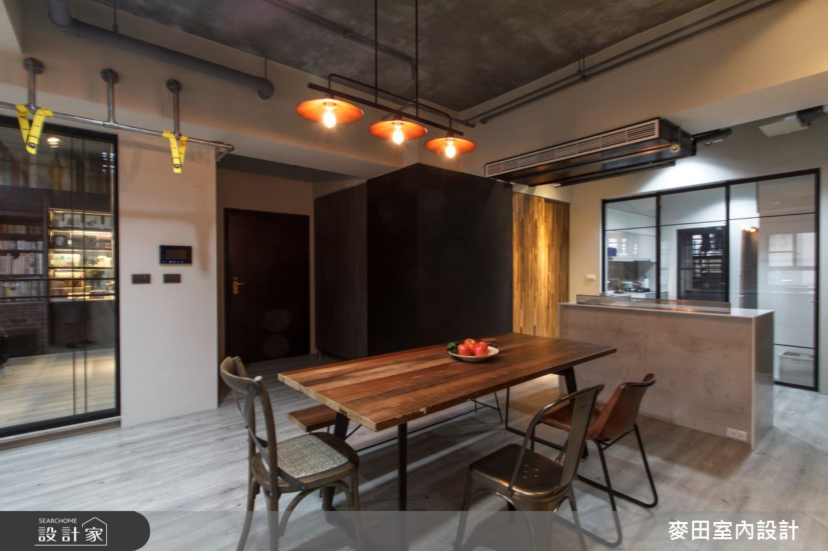 56坪新成屋(5年以下)＿工業風餐廳案例圖片＿麥田室內設計有限公司＿麥田_12之8