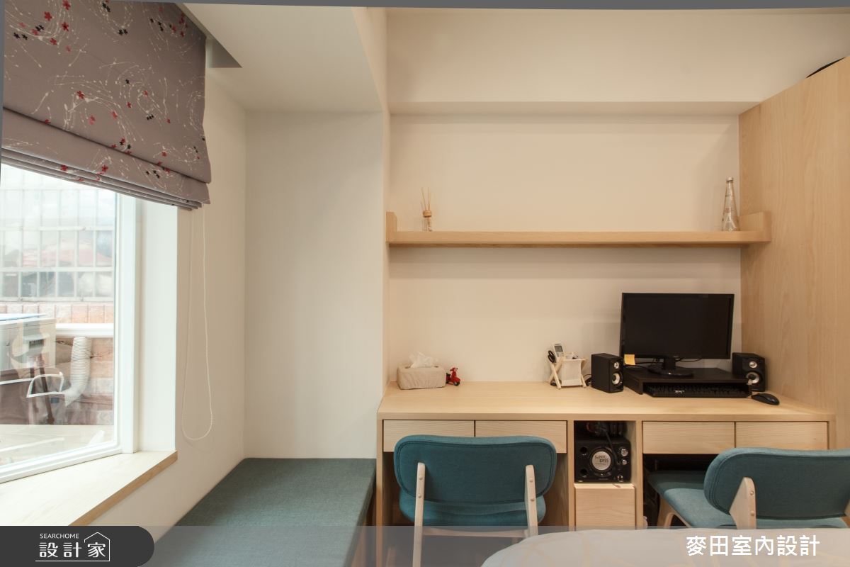 45坪老屋(31~40年)＿混搭風臥室案例圖片＿麥田室內設計有限公司＿麥田_15之9