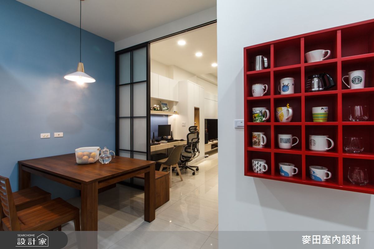 60坪新成屋(5年以下)＿休閒多元餐廳書房案例圖片＿麥田室內設計有限公司＿麥田_18之6