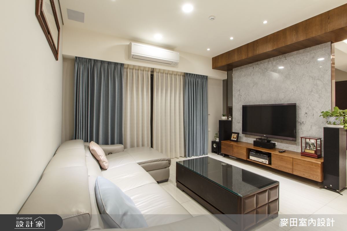 42坪新成屋(5年以下)＿混搭風客廳案例圖片＿麥田室內設計有限公司＿麥田_20之7