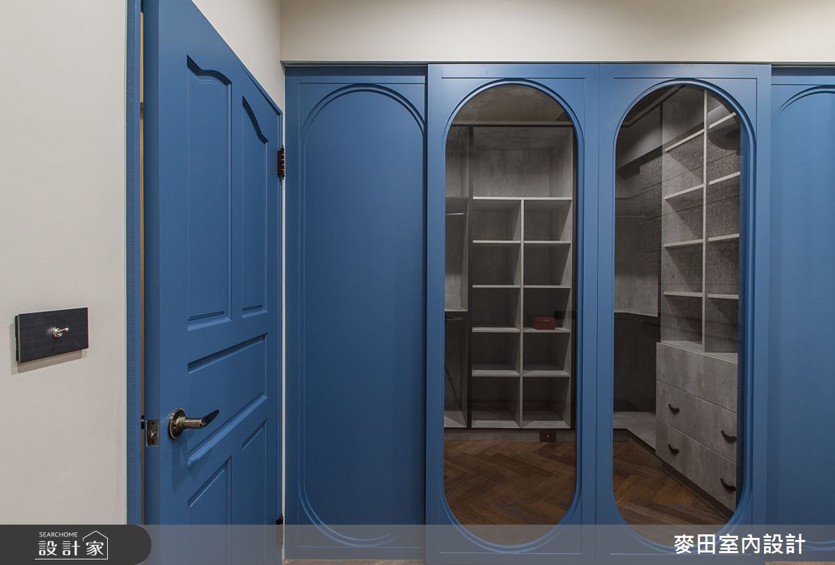 29坪中古屋(5~15年)＿簡約英式古典更衣間案例圖片＿麥田室內設計有限公司＿麥田_21之13