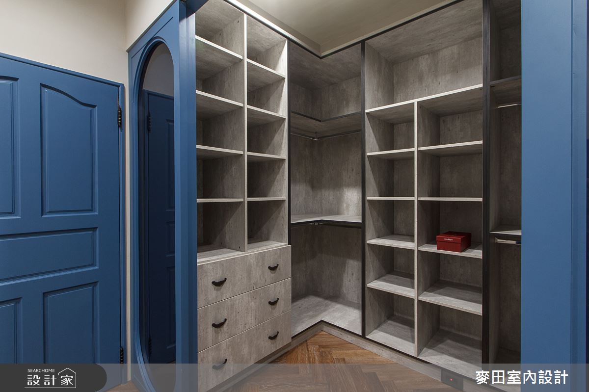 29坪中古屋(5~15年)＿簡約英式古典更衣間案例圖片＿麥田室內設計有限公司＿麥田_21之14
