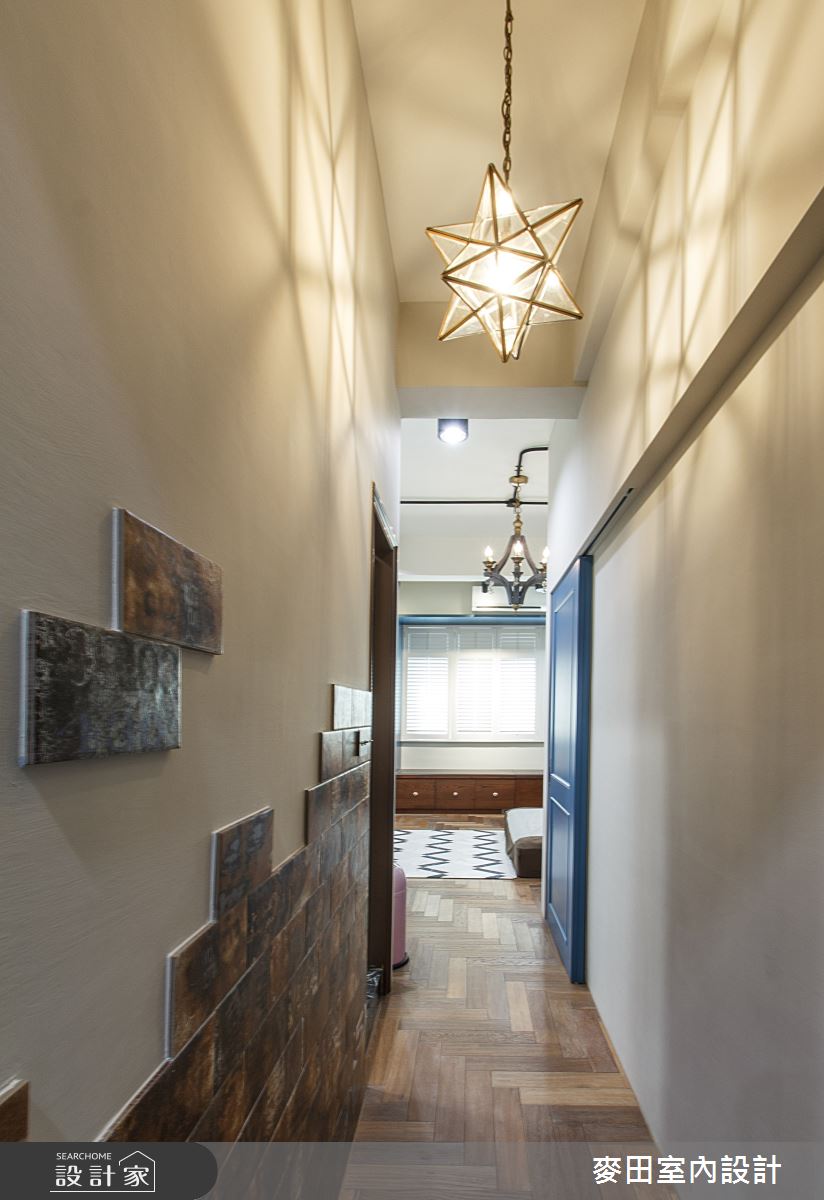 29坪中古屋(5~15年)＿簡約英式古典走廊案例圖片＿麥田室內設計有限公司＿麥田_21之6