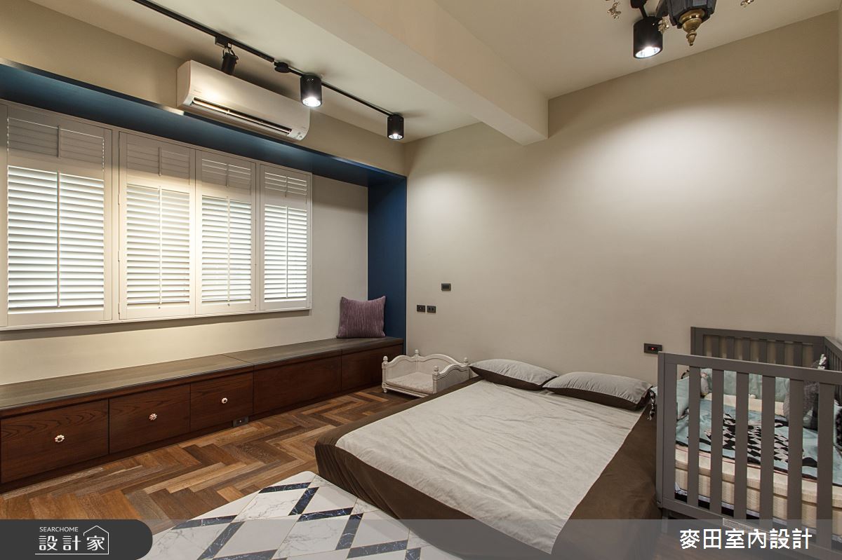 29坪中古屋(5~15年)＿簡約英式古典臥室臥榻案例圖片＿麥田室內設計有限公司＿麥田_21之8