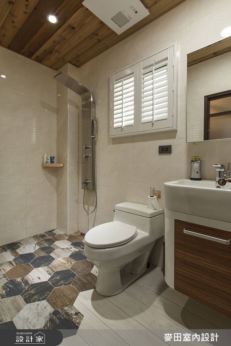 29坪中古屋(5~15年)＿簡約英式古典浴室案例圖片＿麥田室內設計有限公司＿麥田_21之5399