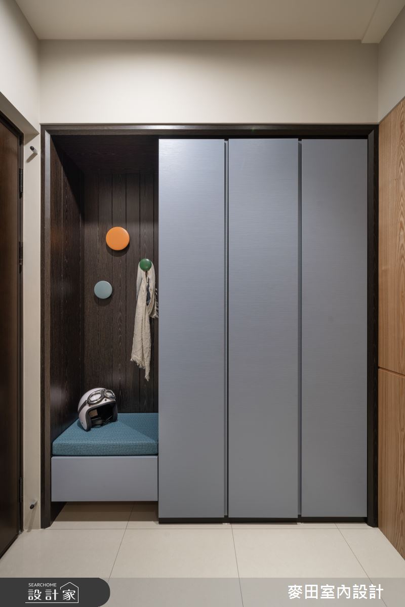 43坪新成屋(5年以下)＿簡約風玄關案例圖片＿麥田室內設計有限公司＿麥田_22之1