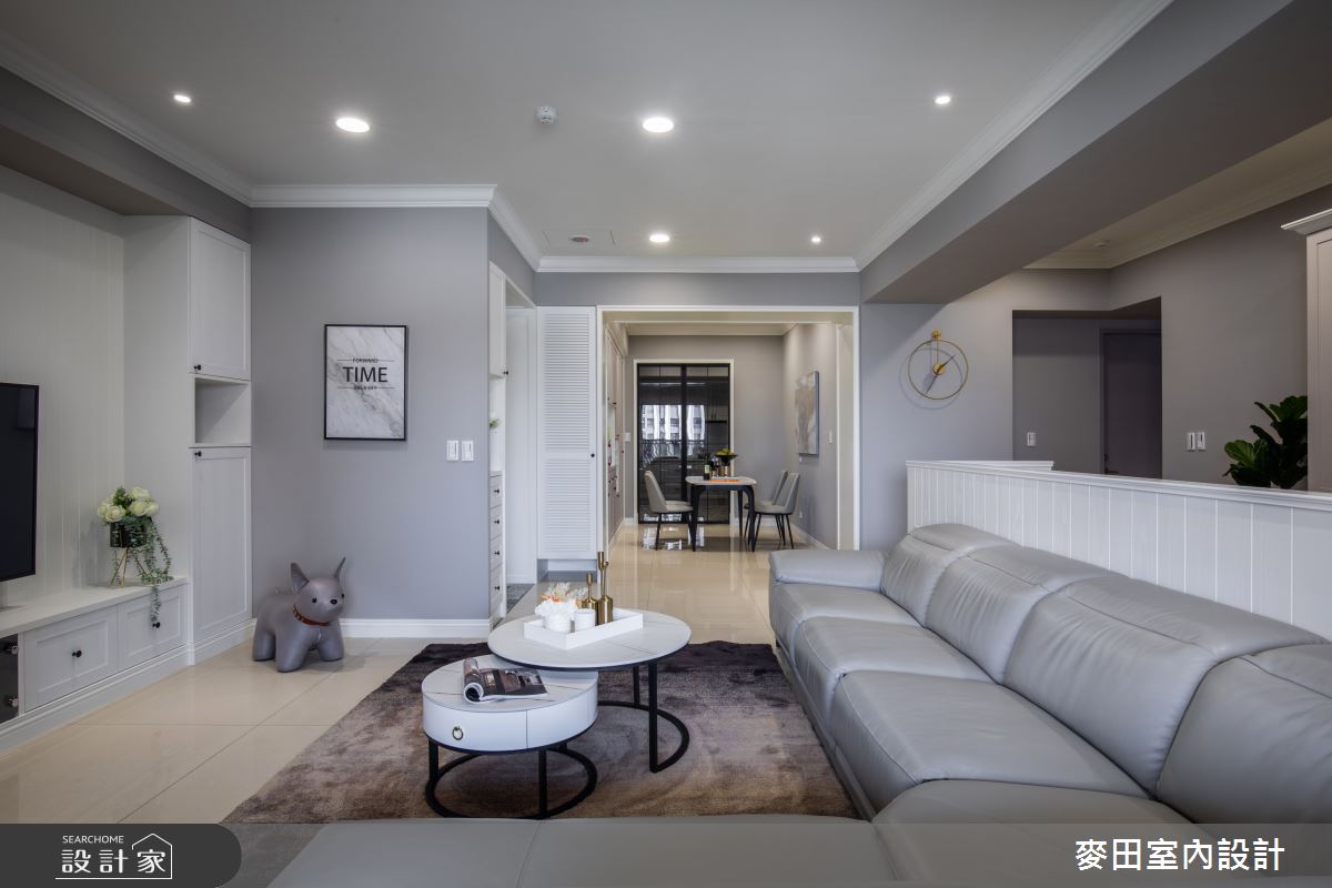89坪新成屋(5年以下)＿美式風客廳案例圖片＿麥田室內設計有限公司＿麥田_23之6