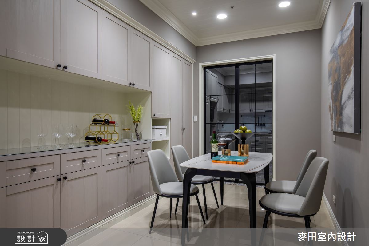 89坪新成屋(5年以下)＿美式風餐廳案例圖片＿麥田室內設計有限公司＿麥田_23之8