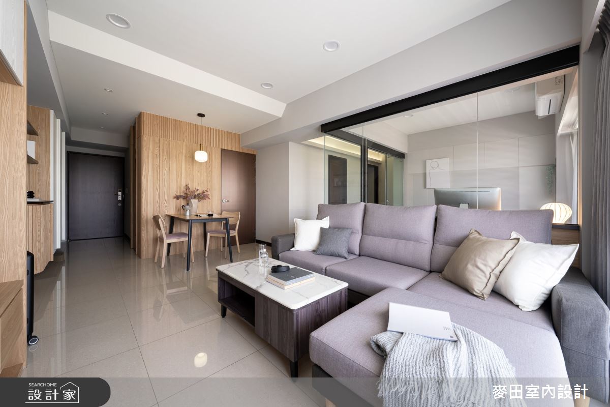 22坪新成屋(5年以下)＿混搭風客廳餐廳案例圖片＿麥田室內設計有限公司＿麥田_25之4