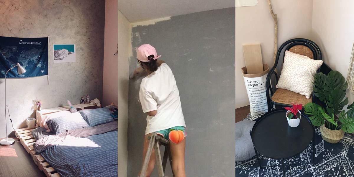 女學生好強大! 自己裝潢房間 DIY 只花 2 萬！成就感爆棚