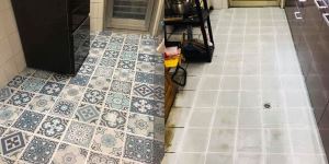 廚房花磚自己DIY，竟然意外的好看!_視覺圖