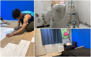 壁癌老屋大改造！型男 12 天 DIY 爆改藍色工業風小房間_視覺圖