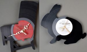 懷舊正潮《RE_VINYL》黑膠掛鐘_視覺圖