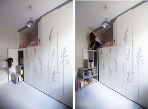 2.4坪巴黎微型公寓，超強生活機能! 下廚、收納樣樣行!_視覺圖