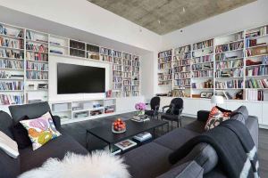 書蟲最愛! 芝加哥的豪華頂樓公寓設計_視覺圖