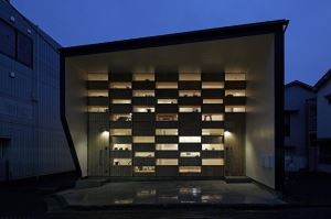 擁有吸睛木質外觀的日本東京居宅：方格之家_視覺圖