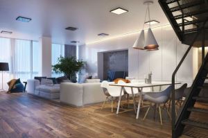 激發建材的各種可能! 烏克蘭基輔的舒適公寓設計_視覺圖