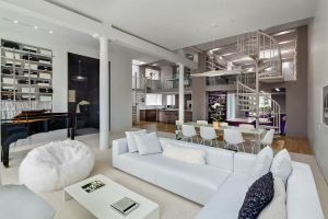 寬敞的開放式空間! 紐約高級公寓設計_視覺圖