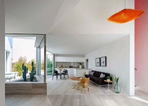 開放與私人空間的完美並行! 加州現代住宅設計_視覺圖