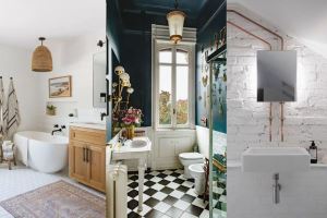 誰說時尚一定要花大錢？11 種創意浴室牆打造煥然一新的衛浴時光_視覺圖