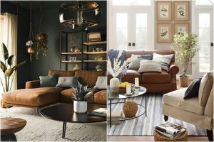 沙發再美也需要好好搭配！18 組時髦人士指定款「棕色皮沙發」配色技巧佈置示範_視覺圖