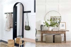 玄關鏡有技巧！鏡子尺寸、擺放位置將影響玄關風水_視覺圖