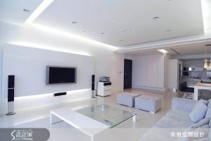 現代4口之家  極簡優雅的線條魅力_視覺圖