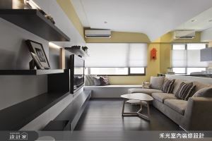 透明亮 22坪以簡約風格打造的活力之家_視覺圖