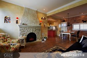 我家就是鄉村風古典圖書館_視覺圖