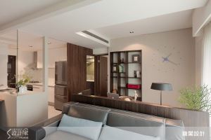 25 坪擁有雙衛浴&書房，迎向新婚生活的清新居所_視覺圖