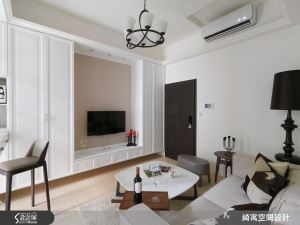 沐浴在如牛奶般的白色美式宅 展現都會女性風格生活_視覺圖