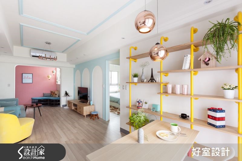So sweet！ 融化你心的 26 坪馬卡龍混搭風屋宅