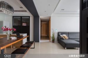 新屋的念舊長廊　在 60 坪現代宅延續老家情感_視覺圖