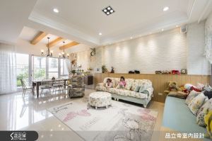 超萌！可愛雙胞胎女兒的鄉村風新家_視覺圖