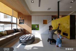 我的28坪居宅也有小畫室 讓孩子在家開展覽_視覺圖