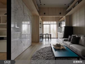 21 坪現代人文宅 木質框架建構的清新視野_視覺圖